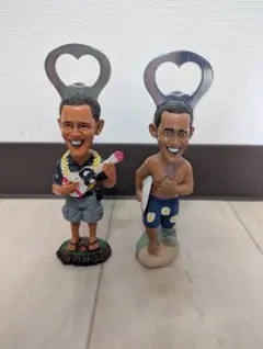 希少】オバマ大統領 ハワイ ダッシュボードドール 首振り人形