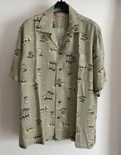 【美品】柄シャツ　アロハ　ライトオン　Lサイズのサムネイル