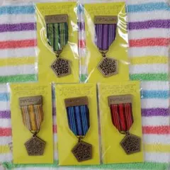 【会場限定】嵐ライブツアー　デジタリアン　メダルブローチ　5色セット