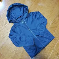 UNIQLO キッズ UVカットパーカー 110 ネイビー