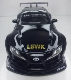 1/18ミニカー　ホンダNSX GTワイドボディーSSR深リムカスタム　ブルメタ 1/18ミニカー ホンダNSX GTワイドボディーSSR深リムカスタム