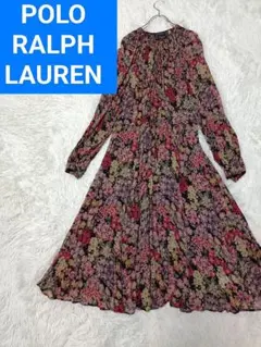 ポロラルフローレン　花柄　ワンピース　チェック　フローラル　ストライプ