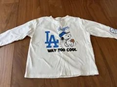 LA Dodgers スヌーピー 長袖カットソー