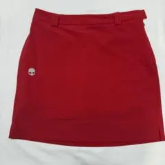 ハイドロゲン ゴルフ スカート タイトスカート キュロット 赤 レッド Sのサムネイル
