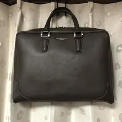 キャサリンハムネットロンドン 本革ビジネスバッグ