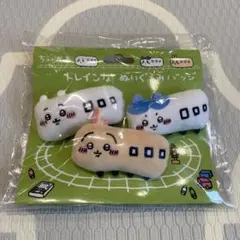トレインなぬいぐるみバッジ ちいかわ ハチワレ うさぎ ちいかわ飯店