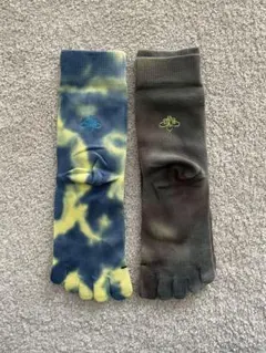 Dab Factory タイダイ五本指 2足ソックスセット