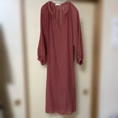 sango フェミニンマキシワンピース