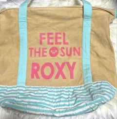 ROXY トートバッグ マリン　ミントカラー　平成のサムネイル