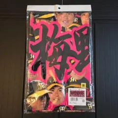【新品未開封】阪神タイガース 梅野隆太郎 背番号2 顔柄フェイスタオル