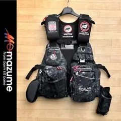 マズメ ライフジャケット フローティングベスト mazume レッドムーンライフジャケットⅨ カモ