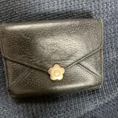 MARY QUANT 三つ折り財布 ブラックのサムネイル