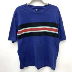 90s Lands' End ランズエンド ボーダー Tシャツ M