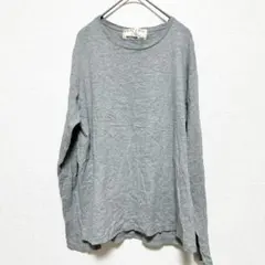 美品 BACK NUMBER【M】長袖Tシャツ グレー ロンT #古着