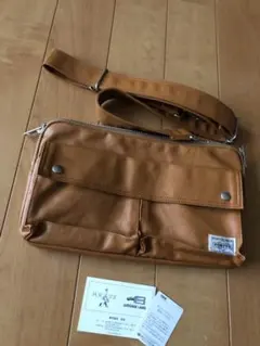 PORTER ポーター ショルダー フリースタイル キャメル