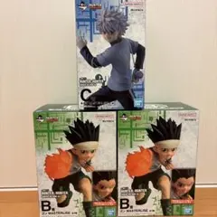 一番くじ ハンターハンター GI B賞 C賞 ゴン キルア　J賞ビスケ