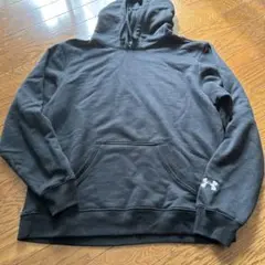 Under Armour ブラック フード付きパーカー MD