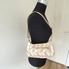 【美品】レスポートサック 花柄 ショルダーバッグ フェミニン 軽量