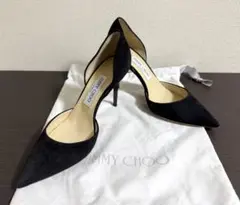 美品 JIMMY CHOO ジミーチュウ セパレートパンプス ブラック 24㎝のサムネイル