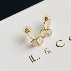Jewel closet by L&Co. K10 カラーストーン ピアス