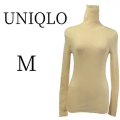 ★美品 UNIQLO ユニクロ 白 長袖 ニット・セーター M