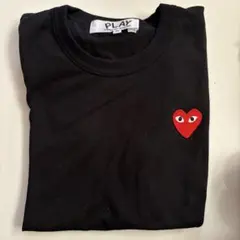 PLAY COMME des GARÇONS ブラックTシャツ M