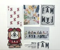 timelesz FAM 会場限定 ステッカー タム