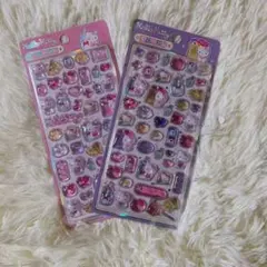 即日発送 キティライセンス有 ボンボンドロップシール 2枚