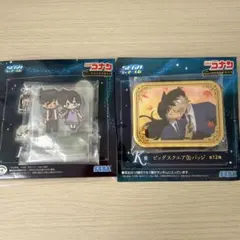 「匿名配送」名探偵コナン セガラッキーくじアクリルパネル 紅の修学旅行 新一＆蘭