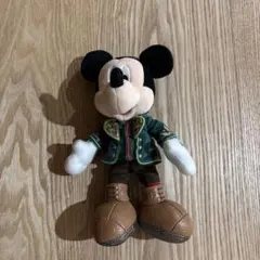ミッキー　マジカルミュージックワールド　ぬいぐるみバッジ　ディズニー