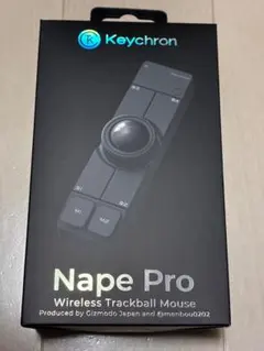 Keychron】Nape Pro ワイヤレストラックボールマウス ブラック - メルカリ