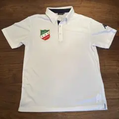 Kappa イタリア国旗ポロシャツ ゴルフウェア　ホワイト　Lサイズ