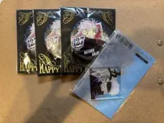 呪術廻戦 五条悟 バースデー缶バッジ アクリルキーホルダー