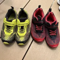 SYUNSOKU スニーカー 2足セット イエロー レッド