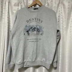DAZY グレー スウェットトレーナー