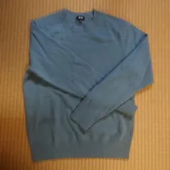 ユニクロ　カシミヤ クルーネック ニット 長袖　メンズS