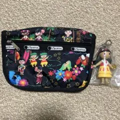 ★値下げ！★ディズニー×レスポートサックコラボポーチ(ハワイアン)