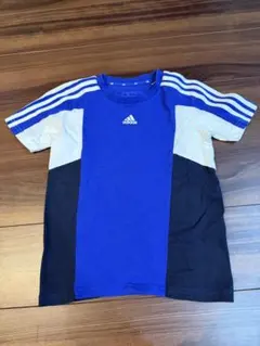 adidas ストライプ Tシャツ 130cm