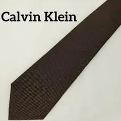 カルバンクライン Calvin Klein ドット柄シルクネクタイ