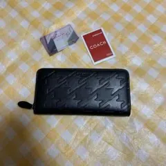 COACH ラウンドファスナー長財布 F74881