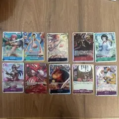 ワンピース カードゲーム セット　SR Rパラレルなどまとめ売り