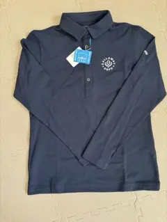 最終値下げ！　新品未使用　CALLAWAY ネイビー 長袖ポロシャツ　Lサイズ