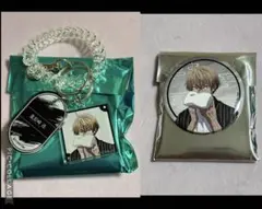 桃源暗鬼 極楽湯 缶バッジ ロッカーキー風キーホルダー 浴衣 皇后崎迅