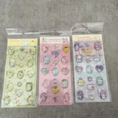 サンリオキャラクター ステッカー 3シートセット
