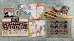 ハイキュー！！烏野高校まとめ売り（コースター、ポストカード、マステ他）