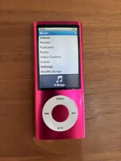 iPod nano 第5世代 A1320 16GB ピンク 初期化済みのサムネイル