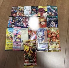 ツ*ト様 ワンピースカード歴代パック18パック