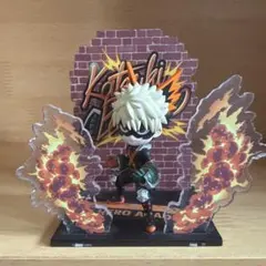ヒロアカ　ウォールアートコレクション　ジオラマ ミニフィギュア　爆豪勝己