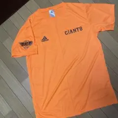 【非売品・未使用品】　adidas×GIANTS 80周年記念Tシャツ