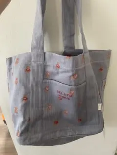 ジェラートピケ ジェラピケ HOLIDAY 販路限定 ベア柄 ママバッグ